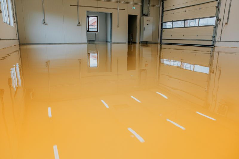 Completed Polished Garage Floor