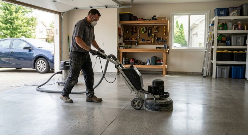 Garage Floor Polishing